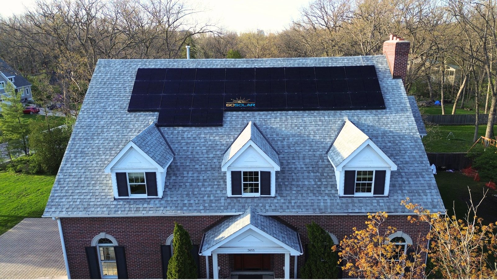 Removal and reinstall in Rockford, IL — solar panels reinstalled on a completed roof